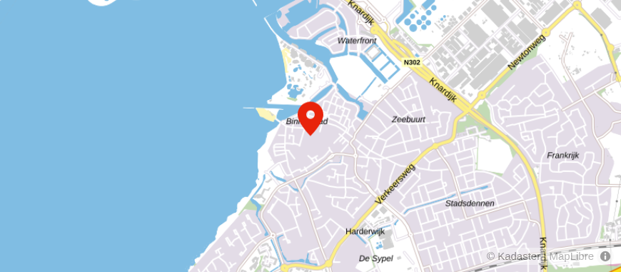Locatie van De Hypotheekshop Harderwijk