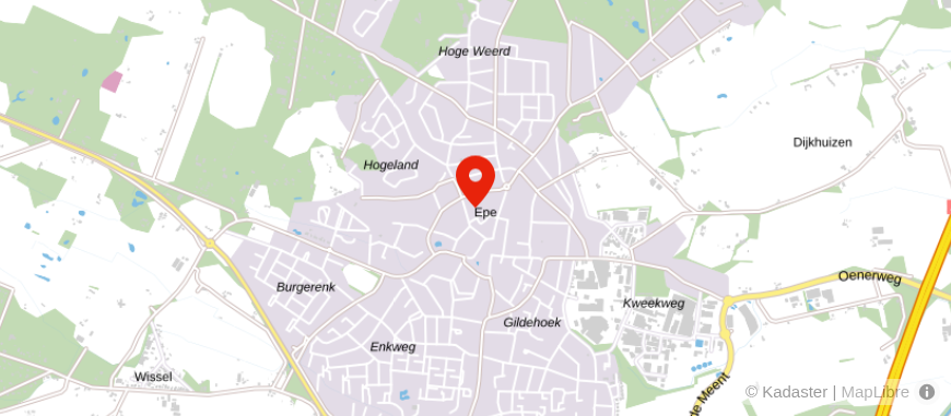 Locatie van De Hypotheekspecialist Huisman