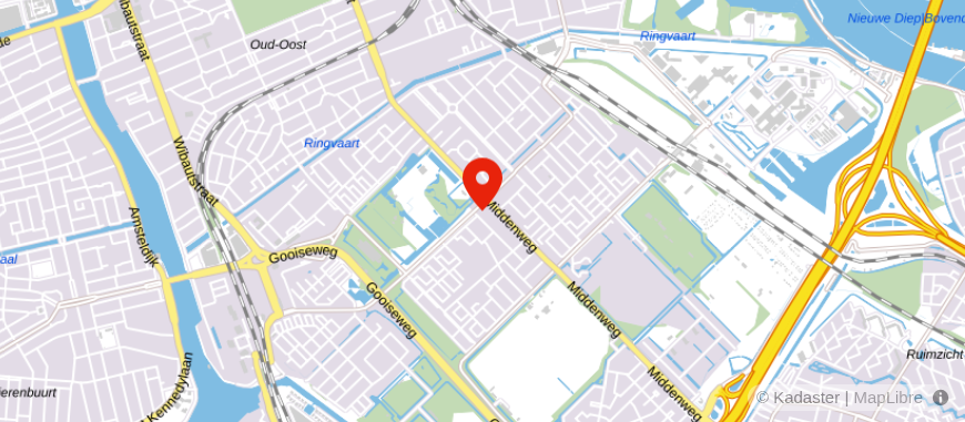 Locatie van Notariskantoor Van Ligten & Van Ligten