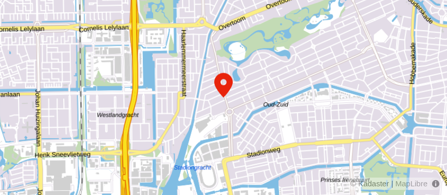 Locatie van RE/MAX Amsterdam