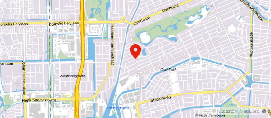 Locatie van Aemestelle Makelaars
