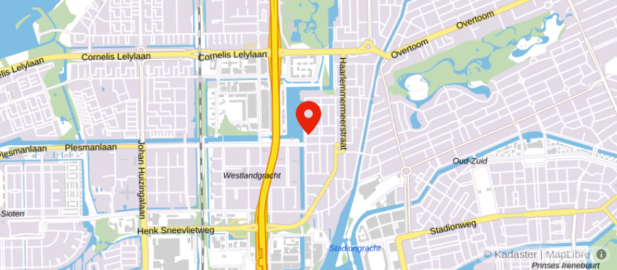 Locatie van Financieel Fit | Amstelveen