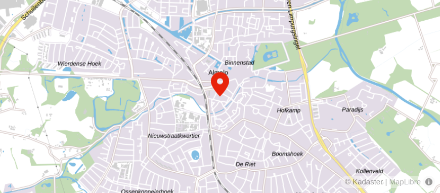 Locatie van Baker Tilly Berk Almelo