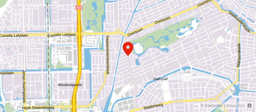 Locatie van Dudok van Heel Notariaat