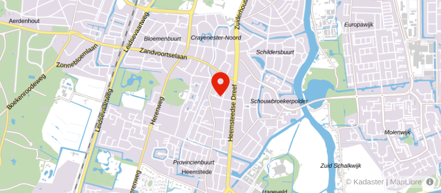 Locatie van Chris Rijpma Financieel Advies