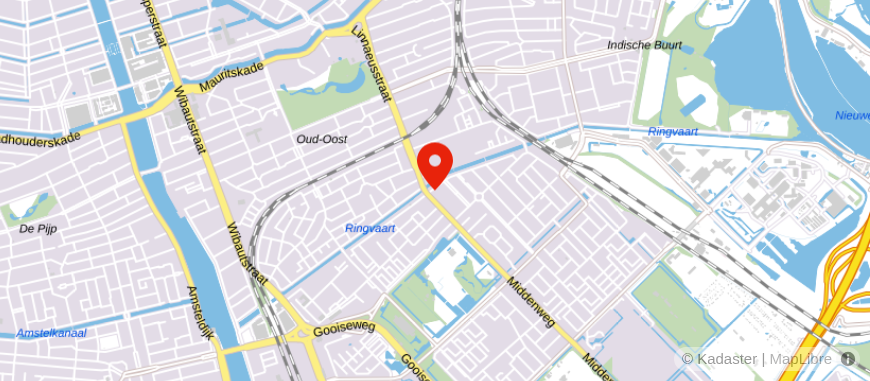 Locatie van De Heren van Snoek Makelaardij