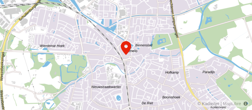 Locatie van HypotheekNet Almelo