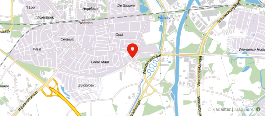 Locatie van Van Goor Schuurman Notarissen
