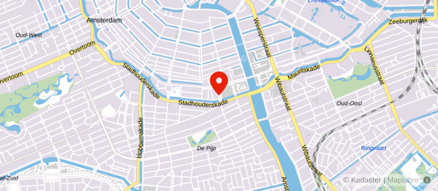 Locatie van Notariskantoor Spier & Hazenberg