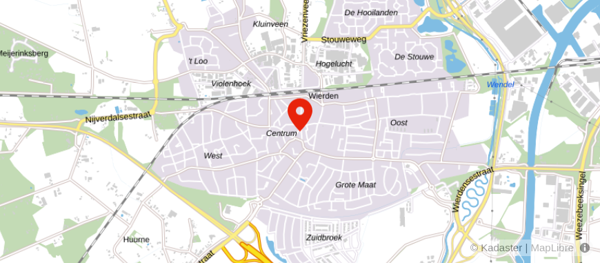 Locatie van Servion Financieel Advies