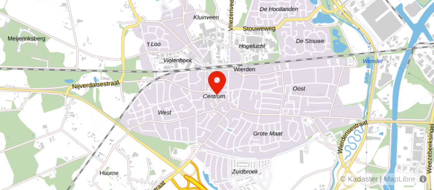 Locatie van Vindex pensioenen & verzekeringen