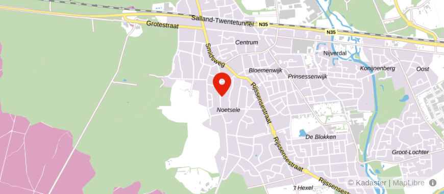 Locatie van Schwarte Assurantiën