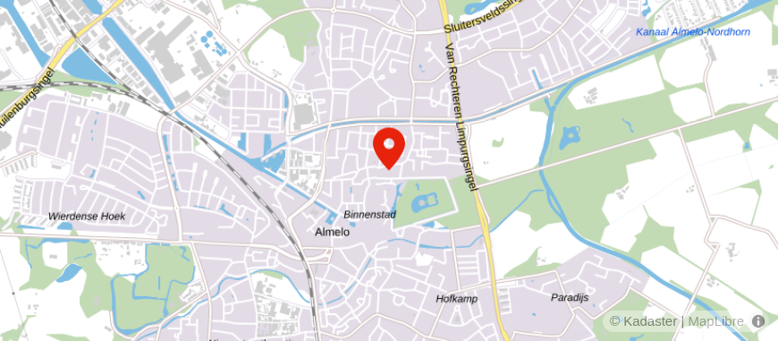 Locatie van De Hypotheker Almelo
