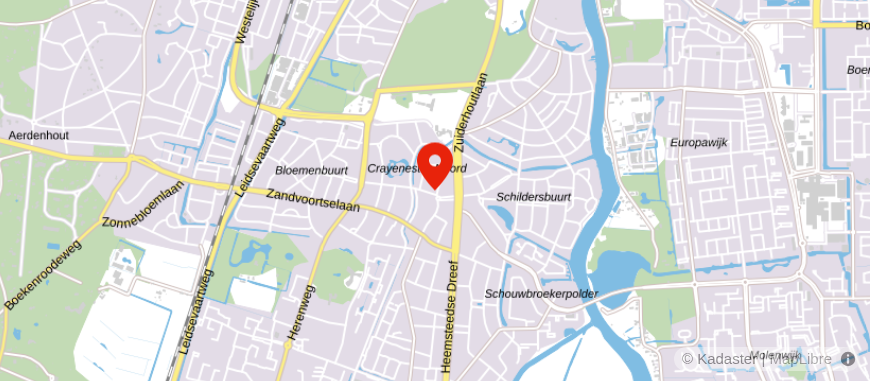 Locatie van Nelissen en Van den Putten Fin. Adv. BV