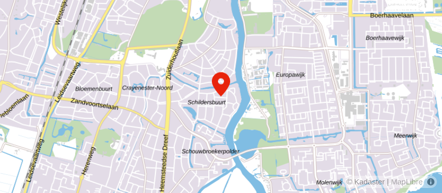 Locatie van Credion Heemstede
