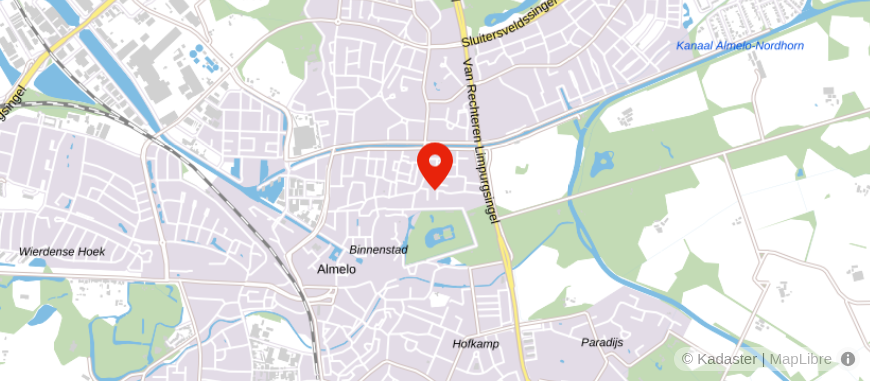 Locatie van Van der Fels Makelaardij