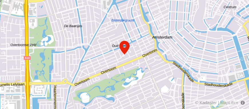 Locatie van Busker makelaardij BV