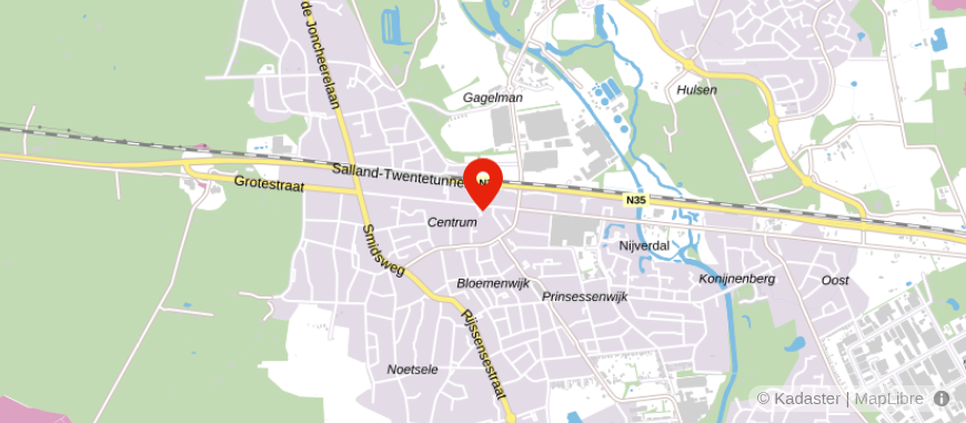 Locatie van Advies Arena