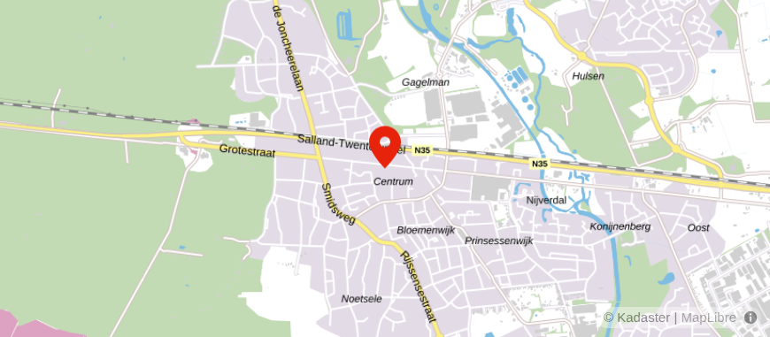Locatie van Baltes Makelaars 