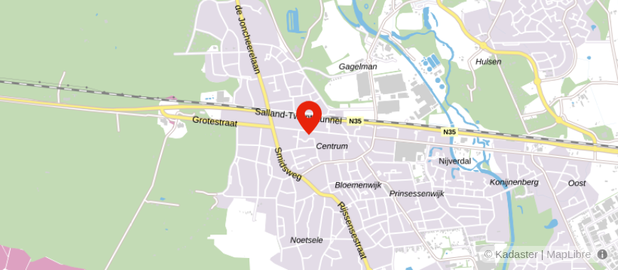 Locatie van Notariskantoor Oude Engberink