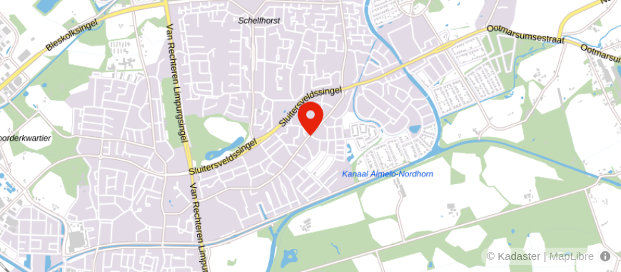 Locatie van E.H. Weltevrede Assurantiën B.V.