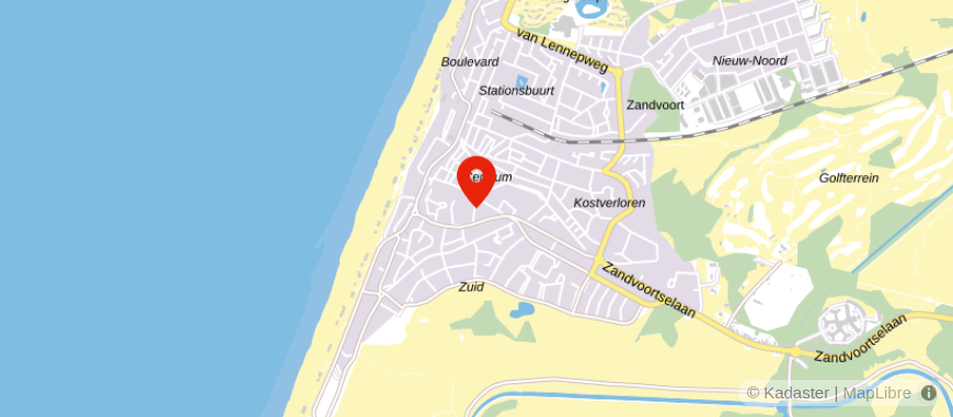 Locatie van De Gier Financiële Dienstverlening