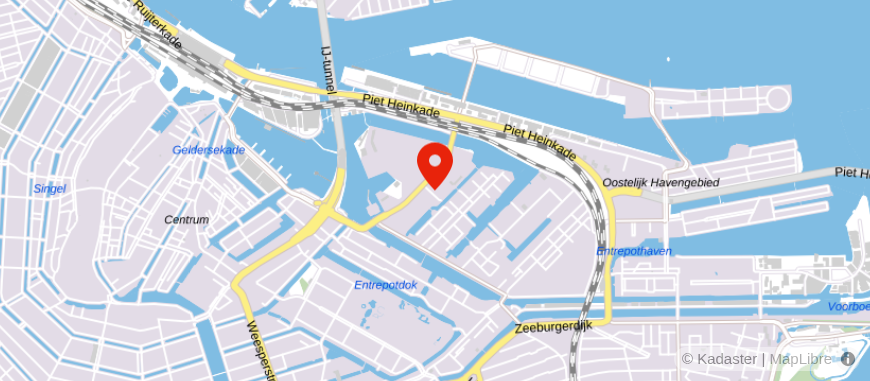 Locatie van RV Estate Amsterdam