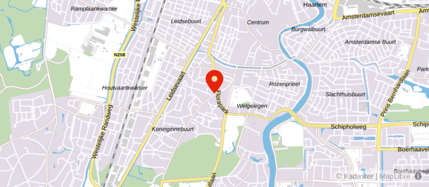 Locatie van Hypotheek Visie Haarlem