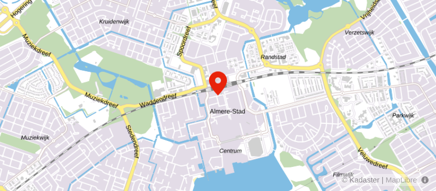 Locatie van Hypotheek Visie Almere