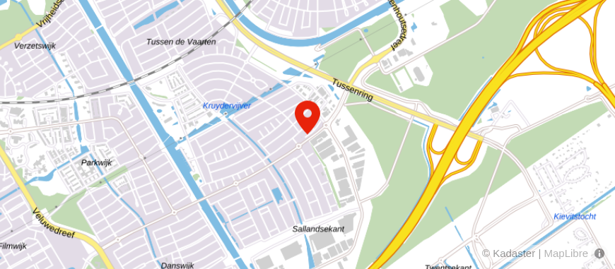 Locatie van Hypotheek en Wonen Almere