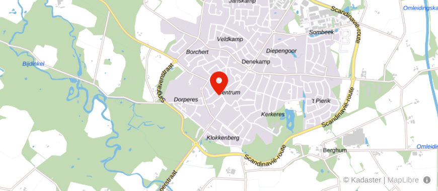 Locatie van Levers Ter Braak Financieel Planners