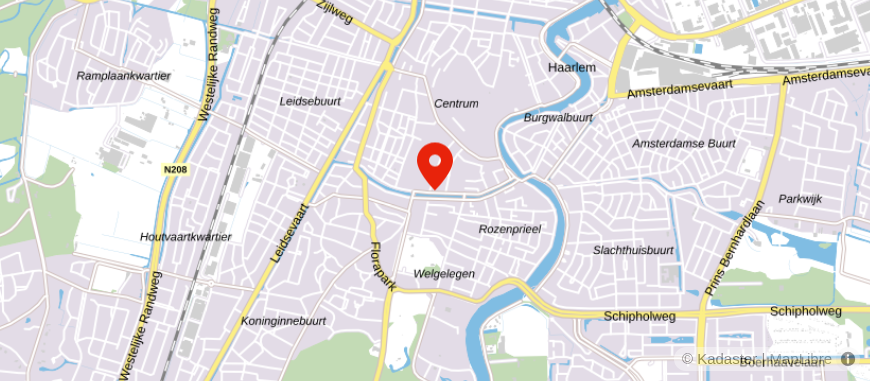 Locatie van Hamer & Ran Garantiemakelaars