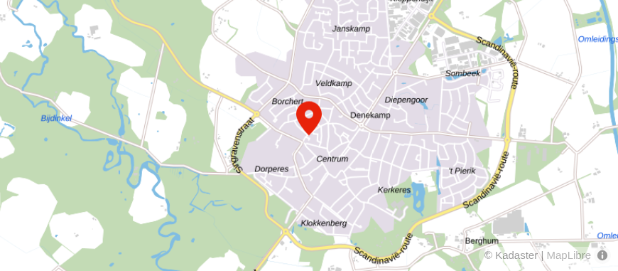Locatie van De Kok accountants & adviseurs