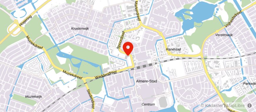 Locatie van Eigen Huis Hypotheekadvies Almere