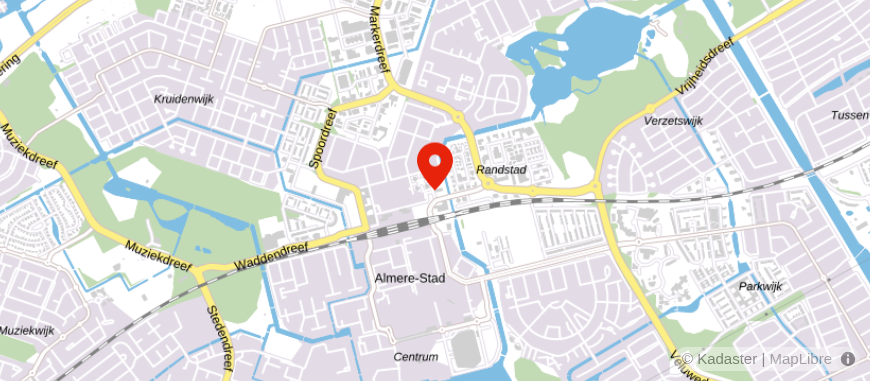 Locatie van Heldoorn Eggels Netwerk notarissen