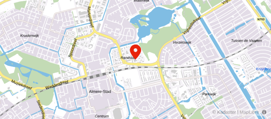 Locatie van Van Westrhenen Makelaardij