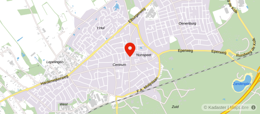 Locatie van Makelaars- en Assurantiekantoor De Boer