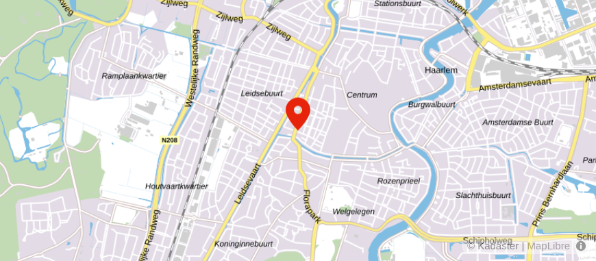Locatie van De Hypotheekshop Haarlem Zuid