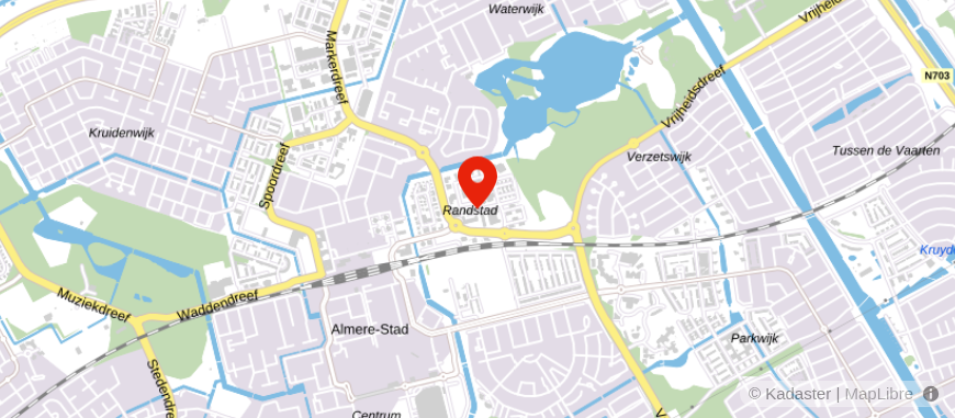Locatie van You Sure Almere