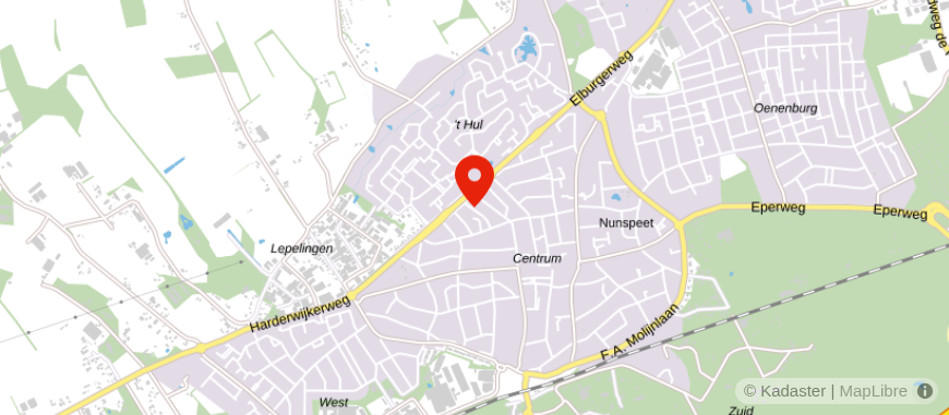 Locatie van Van den Hoek Verzekeringen en Hypotheken