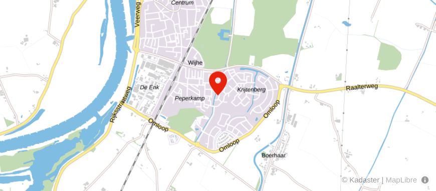 Locatie van Mr. P.S. de Jong Financiële Dienstverlening
