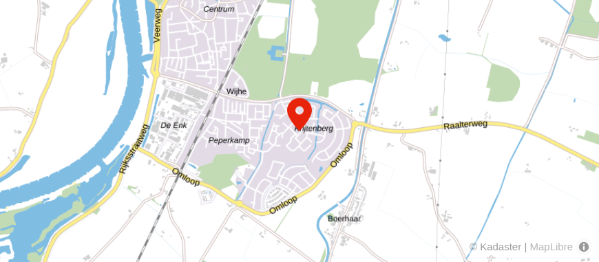 Locatie van De Weerd Uitvaartverzorging