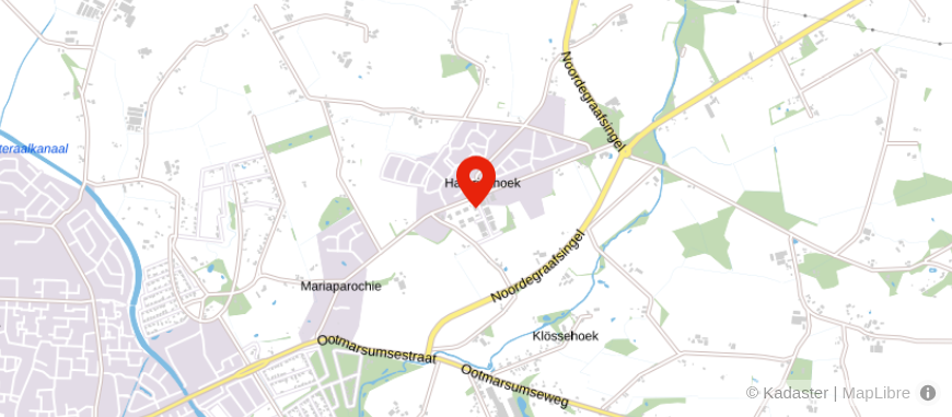 Locatie van Veldsink - Busscher