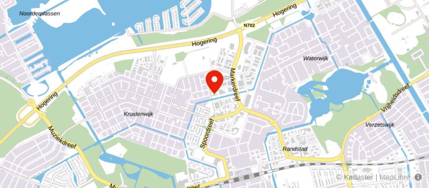 Locatie van Q Scheidingsadviseurs Almere