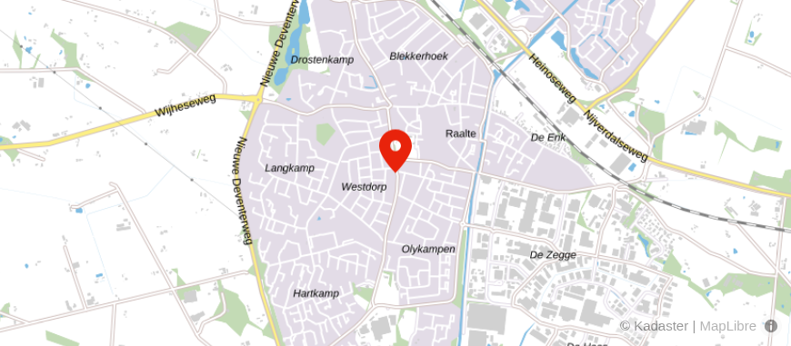Locatie van Gerritsen Adviesgroep