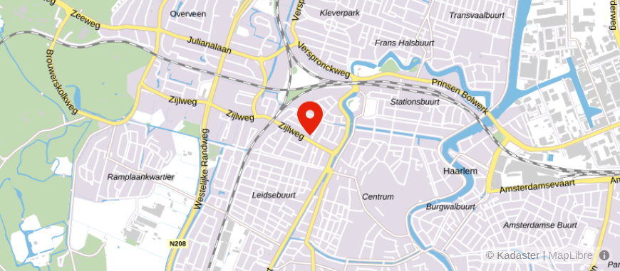Locatie van Bèta Financiële Diensten