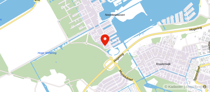 Locatie van Lavida Financiële Planning B.V.