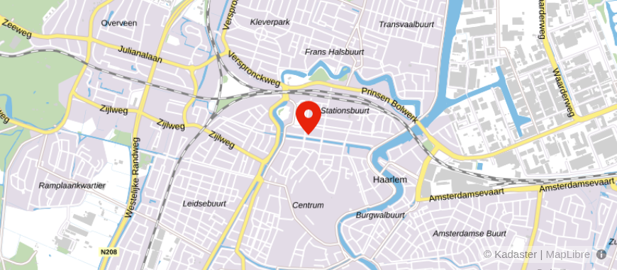 Locatie van Vita Hypotheekadvies Haarlem Centrum