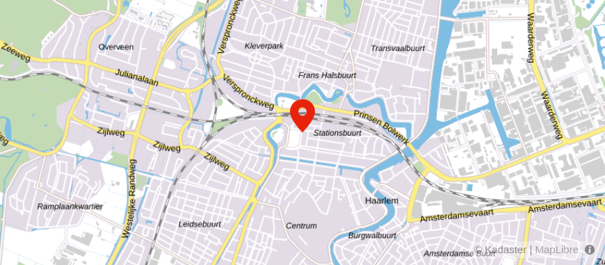Locatie van Team Vervoort