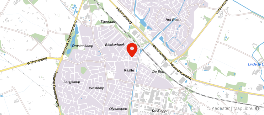 Locatie van Van Bladeren & List